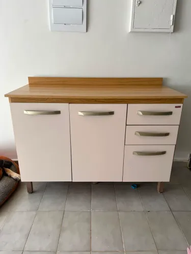 Balcão de Cozinha com Tampo (Nicioli)
