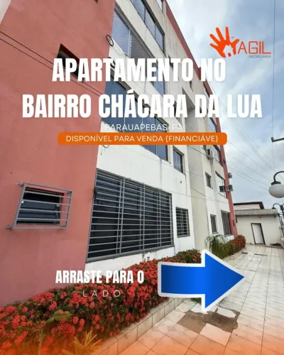 APARTAMENTO COM 2 QUARTOS DISPONÍVEL PARA VENDA NO BAIRRO CHÁCARA DA LUA (FINANCIÁVEL).