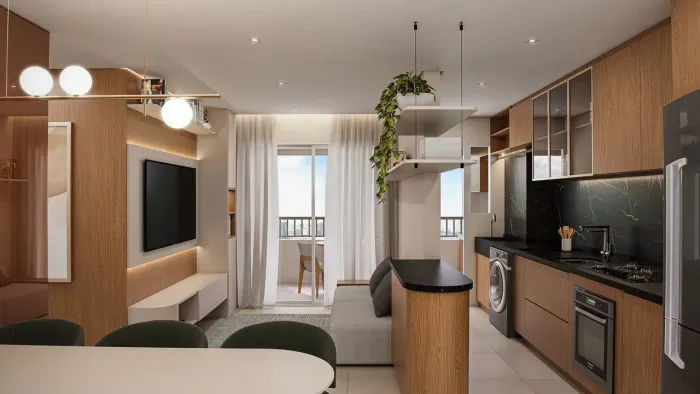 Apartamento com 3 dormitórios à venda, 82 m² por R$ 744.920 - Vila Redentora - São José do
