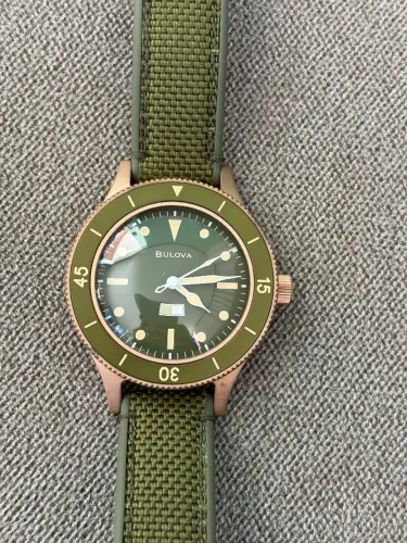 Relógio Bulova Mil Ships Bronze - 98a324