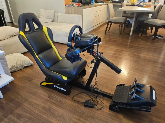 Cockpit Stock Car + Logitech G29 + Câmbio H - Completo