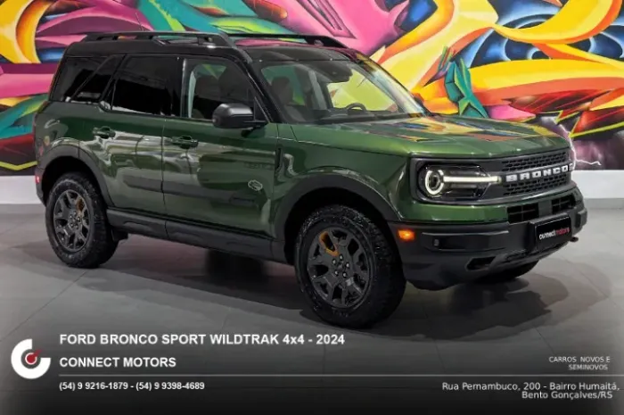 Ford Bronco Sport Wildtrak 2.0 TB 16V AWD AUT 2024