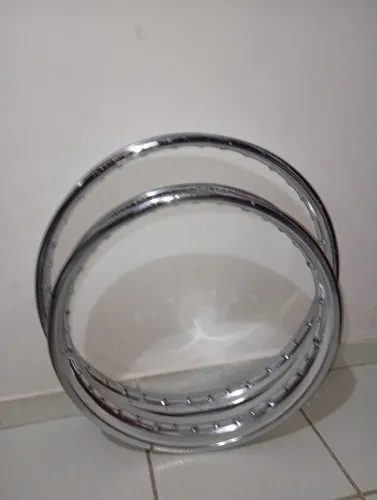 Aros da Lander 250 Cromado 