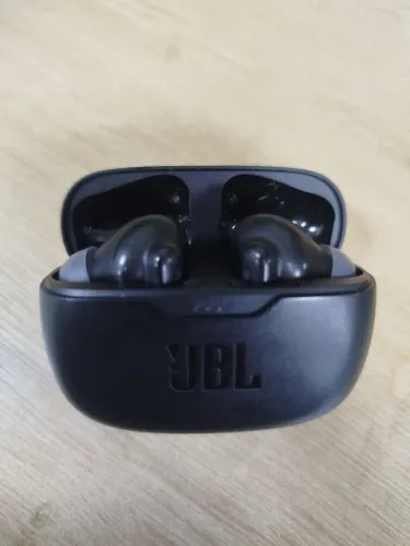 Fone De Ouvido Com Mic Sem Fio Wave Beam 2 Jbl Preto