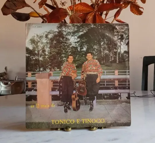 LP Vinil - as 12 mais de Tonico e Tinoco 1968