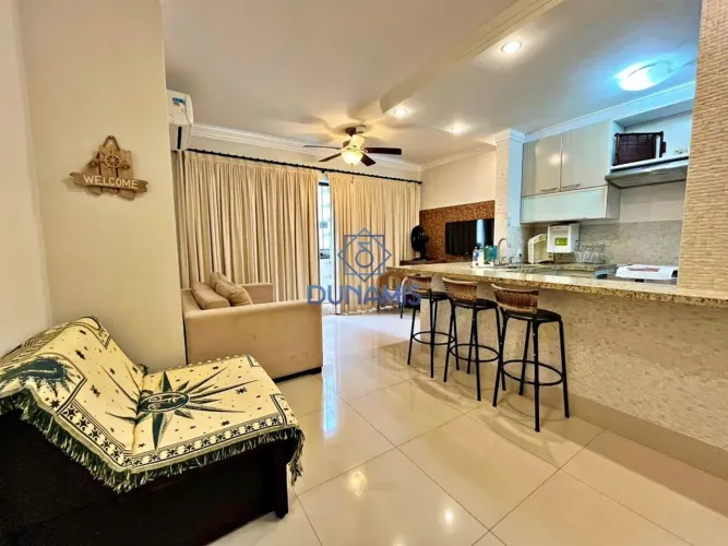APARTAMENTO NA PRAIA DAS PITANGUEIRAS - REGIÃO DA BARRA FUNDA - COM LAZER