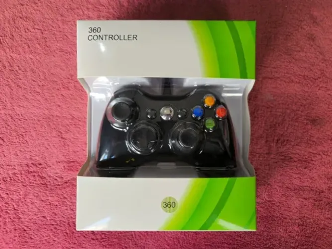 CONTROLE COM FIO PARA XBOX 360 E PC GAMER