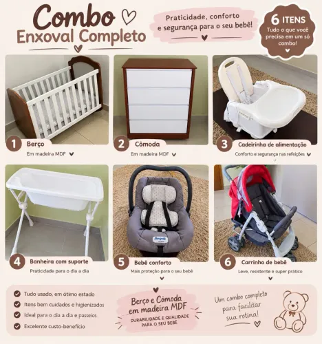 Vendo quarto, e acessórios para quem está pra ganhar bebe