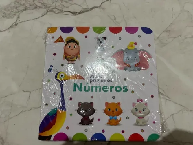 Livro Infantil Meus Primeiros Números Disney - Novo Lacrado
