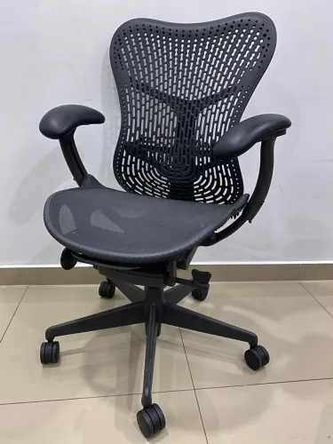 Cadeira herman miller mirra 2 completa grafite