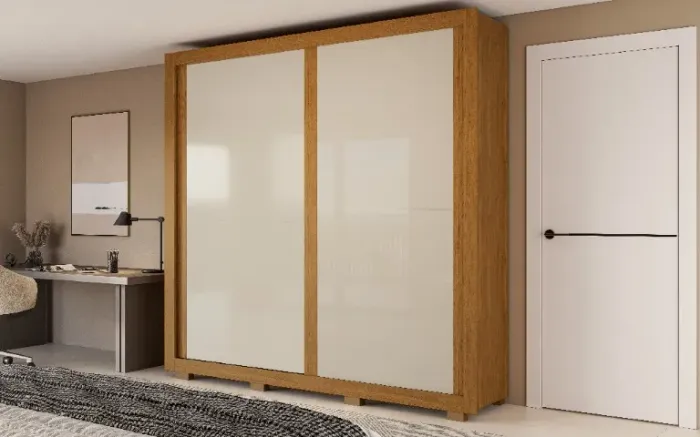 Guarda Roupa Nicole 2 Portas, 100% MDF - ACP