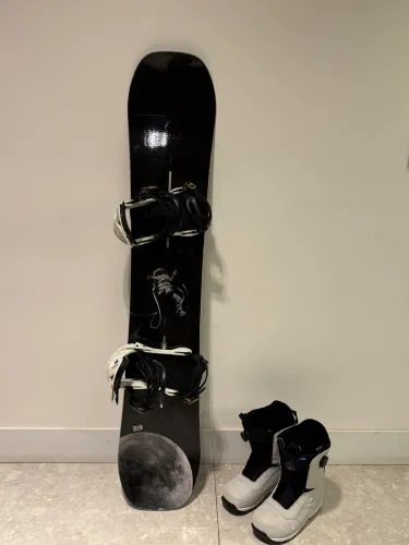 Prancha,binding e bota Burton