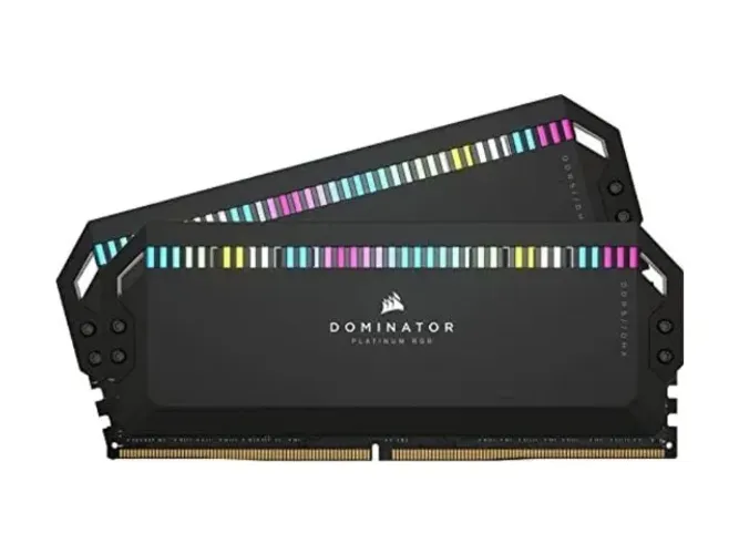 Kit Memória 2x16GB DDR5 7200MHz/1.45V (PC5-57600) CORSAIR Dominator Platinum RGB [CMT32GX5