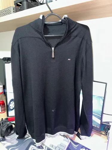 Suéter Quarter Zip Tommy Hilfiger