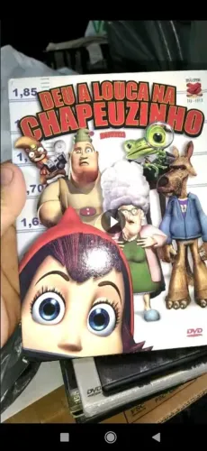 DVD deu a louca na chapeuzinho vermelho original colecionador