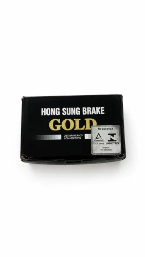 Pastilha de freio traseira Hong sung brake Gold