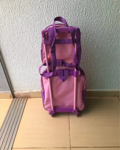 Bolsa rodinha com lancheira