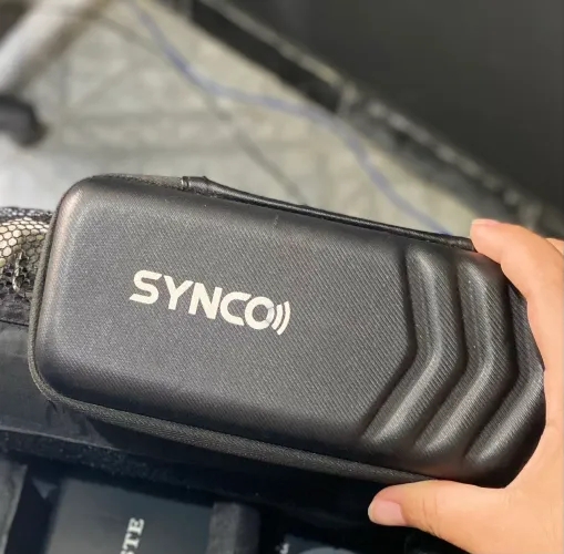 Kit microfone Synco + Lapela Boya 