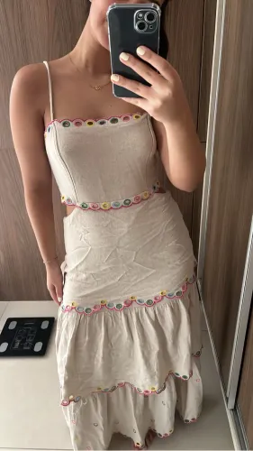 Vestido linho