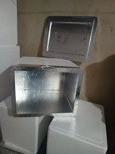 Caixa de isopor laminado p/ delivery