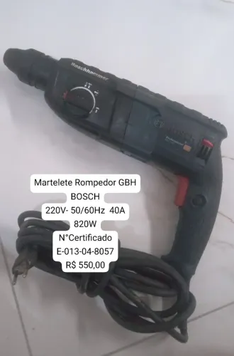 Vendo Martelete Rompedor Bosch