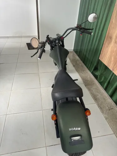 Moto elétrica BORAM 2022 - menos de 24 horas rodados.