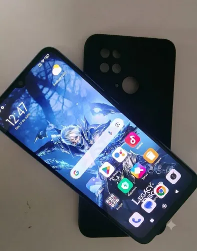 Redmi Azul 10C Impecável + Capinha Grátis!