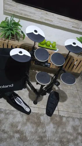 Bateria Roland Td-4kp com Bag Original