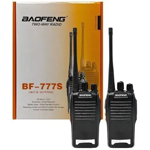 Radio Comunicador Baofeng (2 Unidades) *NOVO*