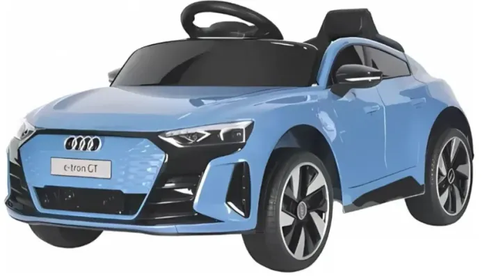 Audi RS E-Tron GT R/C Elétrico Bandeirante 12V - Cor Azul - Com controle remoto - Novo