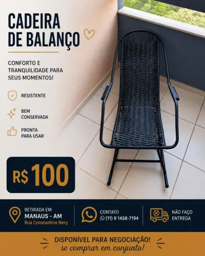 Cadeira de balanco