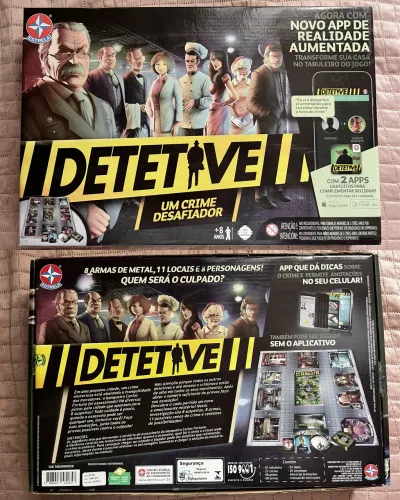Jogo de tabuleiro Detetive Estrela 