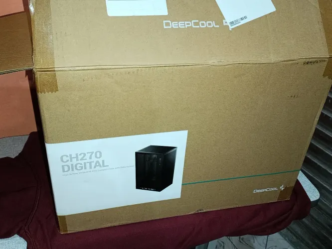 GABINETE DEEPECOOL CH270 DIGITAL PRETO 
