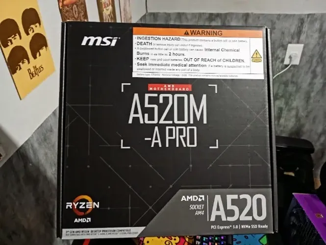 Placa Mãe MSI / A520M-A PRO
