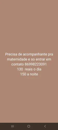 Acompanhante infantil 