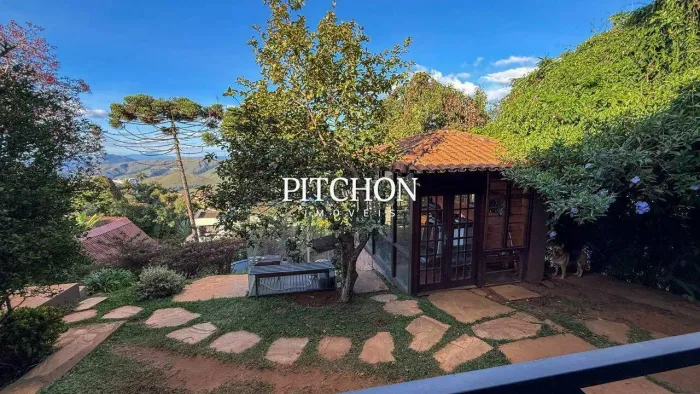 Casa condomínio à venda, 4 quartos, 1 suíte, 2 vagas, Morro Do Chápeu - Nova Lima/MG