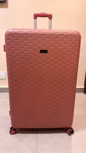 Mala Grande Tahari Importada - 32 kg - Rosa - Usada apenas 1 vez