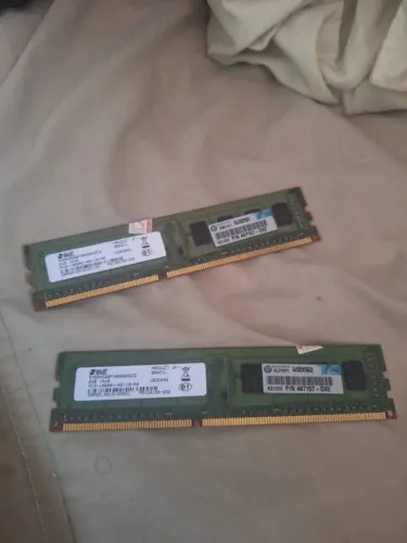 Memoria RAM DDR3 4GB(2 de 2gb) HP