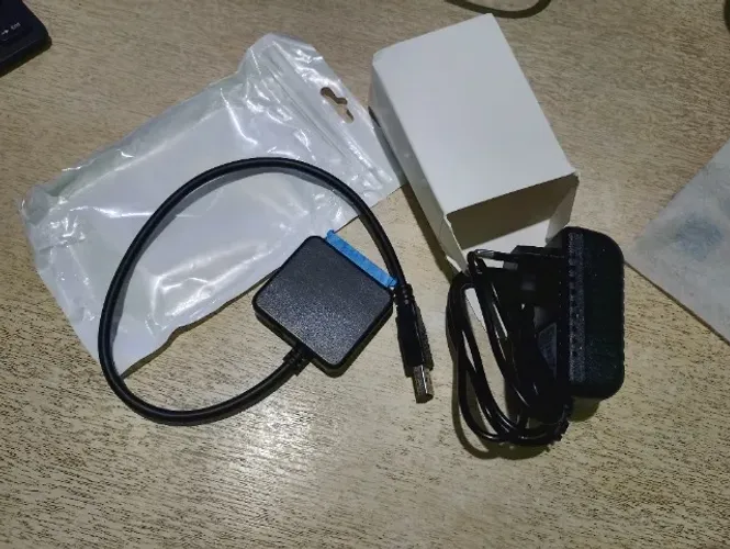 Tranferencia de Arquivos - backup de arquivos-Cabo adaptador SATA USB 3.0 3,5 / 2,5 SSD HD