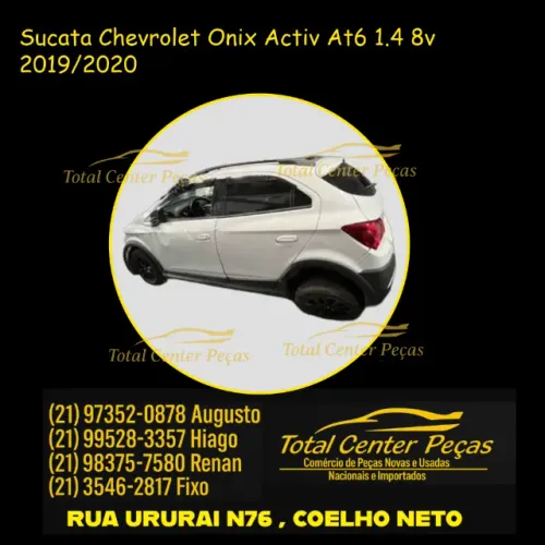Sucata Chevrolet Onix Activ At6 1.4 8v 20192020