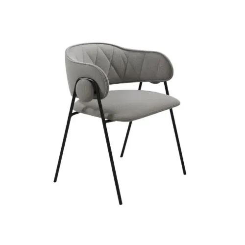 Cadeira Siena Design Contemporâneo e estrutura em aço Carbono