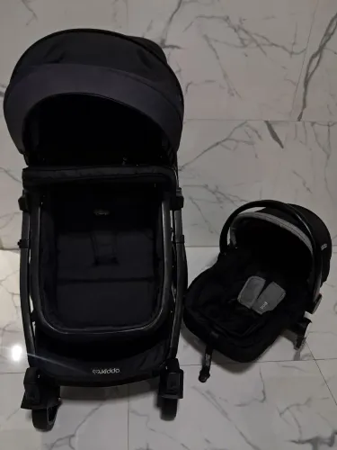 Carrinho e Bebê Conforto kiddo Unissex Moisés 3em1 Lindo
