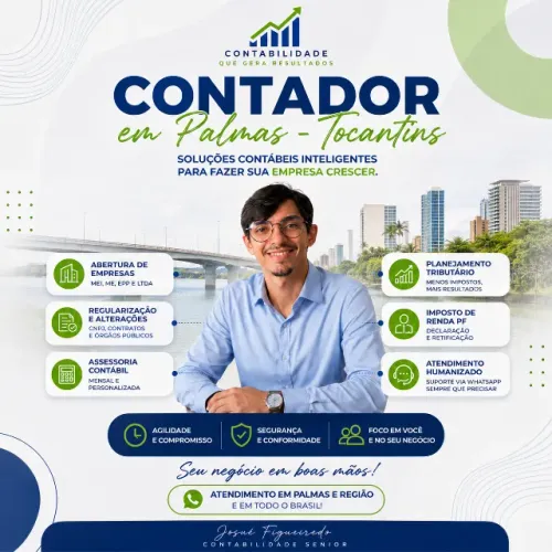 Contador 24h em Palmas TO | Abertura de Empresa, IRPF e Assessoria Contábil