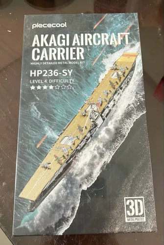 Kit de metal para montar Piececool AKAGI