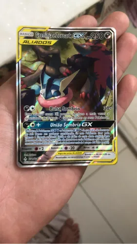 Tag Team arte secreta Greninja e Zoroark GX