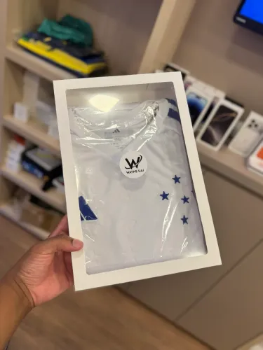 Camisa 2 nova Cruzeiro 2026 branca masculina e feminina