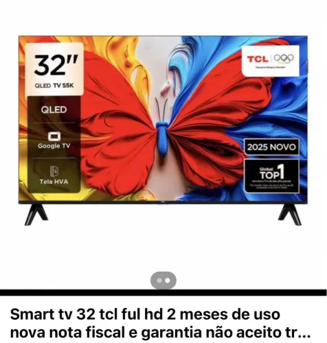 VENDO SMART TV 32 TCL FULL HD