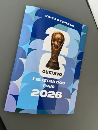 Álbum de figurinhas Dia dos Pais