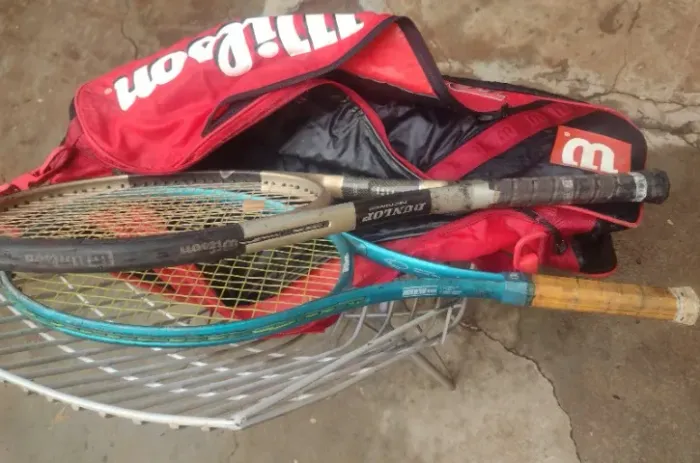 Duas Raquetes de Tênis da marca Wilson e Bolsa transporte Wilson