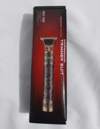 Máquina de cortar cabelo/barba dragão trimmer suit - Nova
